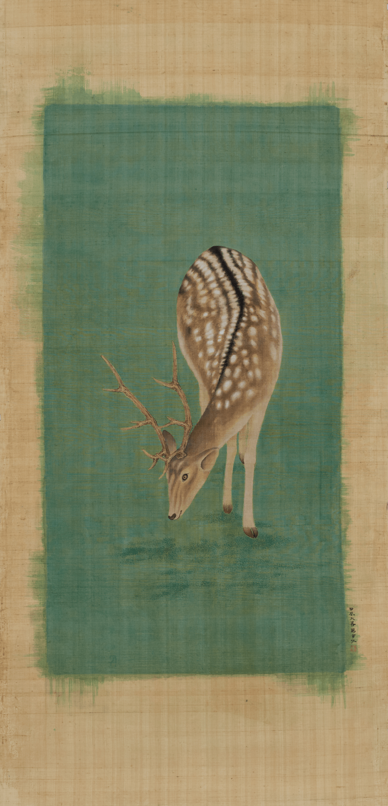 HJISA00012: Deer Bleating in the Breeze「鹿語清風」